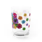 うめぼしととまととごはん。のにゃんこ花畑。 Water Glass :right