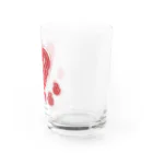 トンガリゴートの猫又ロゴ Water Glass :right