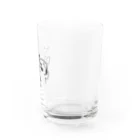めめと屋のウォーターファウンテンDJ猫 Water Glass :right