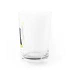 greetenの癒し猫 黒猫 Water Glass :right