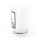 小猫まりのにゃ（まど） Water Glass :right