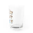 aiai_eigoのOld MacDonald had a farm【親子英語応援Tシャツ・グッズ】 Water Glass :right