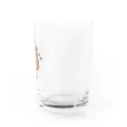 ひえぴったんのごめんねグラス Water Glass :right