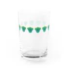 Wonder Bird Forestのティータイムの花［TTF17-GREEN］ Water Glass :right