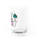 るるこの日本の夏の縦長 Water Glass :right