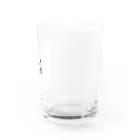 えとかの白くて不定形の犬 Water Glass :right