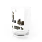 うさぎのこつゆチャンネル Rabbit Kotsuyu channelのこつゆグラス Water Glass :right