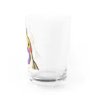 きぃたまぉのお店のたまハートバッチ Water Glass :right