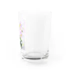 SUZURI.KEY-CHANの昼咲き月見草BF0902 Water Glass :right