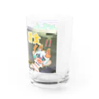 つぶさん屋suzuri店のつぶアクアグッズ Water Glass :right