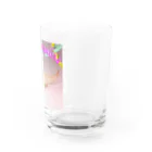 Upacoのウーパールーパーバースデー Water Glass :right