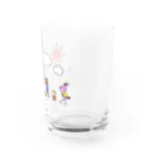 美脚うさぎをいっぱい製造の美脚うさぎとおさんぽ Water Glass :right