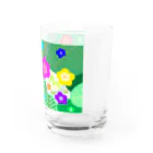 うにぽっぷこーんの観葉植物とお花 Water Glass :right