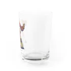 nidan-illustrationの"Evil Derby" Water Glass :right