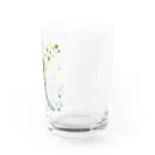 rururaburaのゆるゆるクジャク Water Glass :right