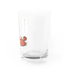 しらほし屋の気を確かに持つように呼びかけるカニ Water Glass :right