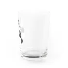 パンダむんの湿布貼る Water Glass :right