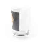 ぶちゃ猫・茶々丸オフィシャルショップのぶちゃ猫・茶々丸 Water Glass :right