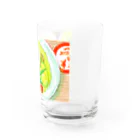 田村美穂のアボカドグリーンカレーグッズ Water Glass :right