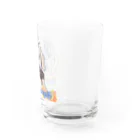 ktmのかわいい犬 Water Glass :right