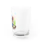 ゆたかの森の風船とレッサーパンダ Water Glass :right