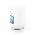 絵心屋空間のI'm an auto mechanic Water Glass :right