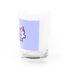 ひえぴったんのロゴカラフル版 Water Glass :right