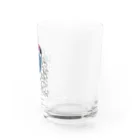 ポス山ポス夫の手紙の山とポス夫 Water Glass :right
