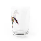 meiroのカラフルなホース Water Glass :right