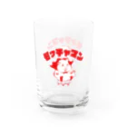 モルモットの家族　もるもるも　オリジナルグッズのモッチャマン Water Glass :right