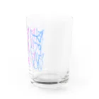 おはる屋さんのカラフルな馬さん Water Glass :right