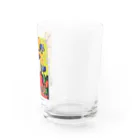 megu2525のHIROSHIの赤富士 Water Glass :right