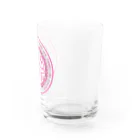 lox1970 SHOPのlox1970 ロゴマーク・ピンク Water Glass :right
