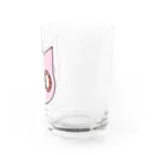 ベンジャミン8の宝石の目　ピンク Water Glass :right