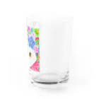 理絵のねこ クリスマス Water Glass :right