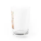 No.141_OneForOnesの焦げたパンしか作れないくまちゃん😨 Water Glass :right
