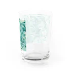 guruguのEbru Green Water Glass :right