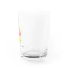 ヒラエイの笑顔の珍獣ハーピーくん Water Glass :right