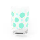 amiのドット（あお） Water Glass :right