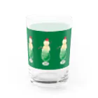 トマトンのトマトが好きな人のクリームソーダ Water Glass :right