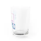 オリジナルデザイン＠サトモッティのパステル２「A maiden's heart is complicated.」 Water Glass :right