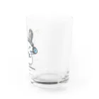 itsuto-こねこしょうしょうめんへらの「うさぎヒロ」2023 Water Glass :right