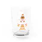 Qooroの鏡もちに扮した猫かぶりチャウさん Water Glass :right