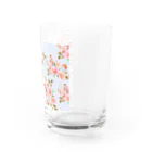 orange_honeyの花柄18-4 Water Glass :right