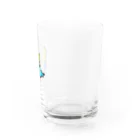 FROG FISH SHOPのことりのチロちゃん〜ドット絵〜 Water Glass :right