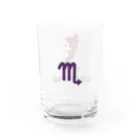 ぱるまな倶楽部の12星座☆さそり座ちゃん Water Glass :right