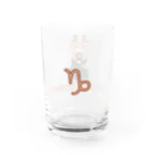 ぱるまな倶楽部の12星座☆やぎ座ちゃん Water Glass :right