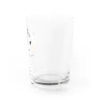 MochiMochi SHOPの白猫天使こむぎちゃん（ビール） Water Glass :right
