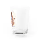 jun-hoshiの青い鳥 Water Glass :right