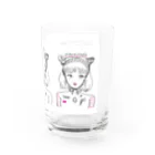 mikyacraft MIKA💓🌟赤い心臓のおしゃれさん Water Glass :right